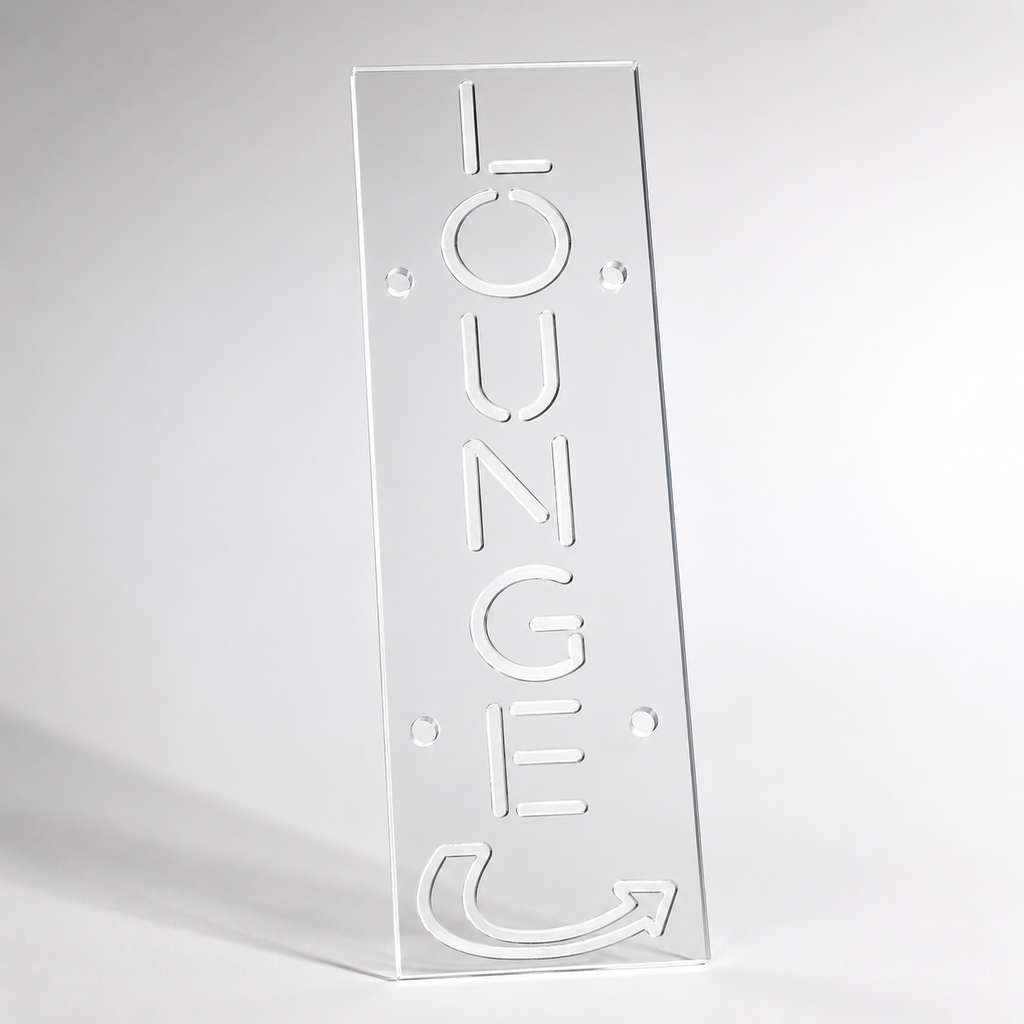 Custom Acrylic Lens for Swappable LED Sign