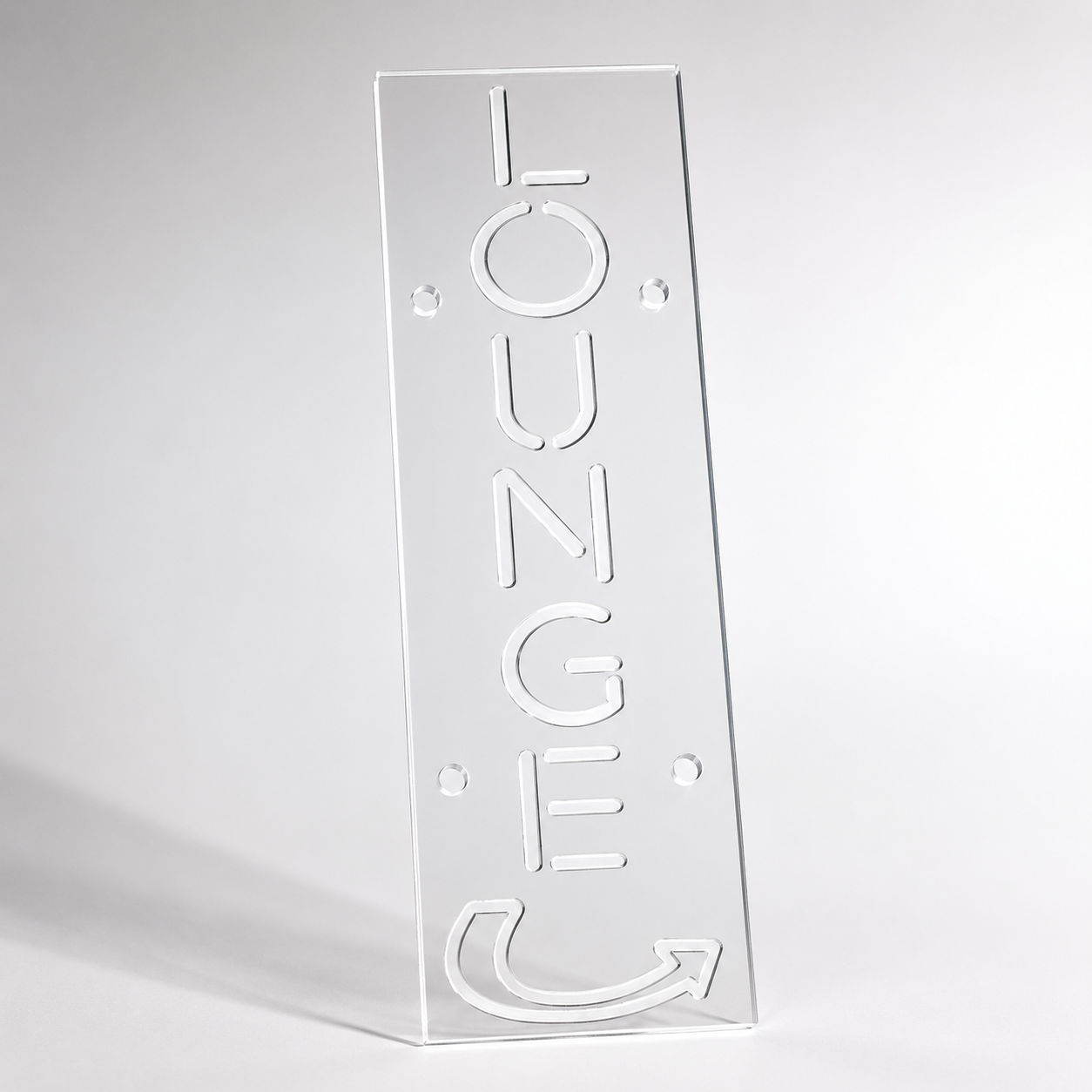 Custom Acrylic Lens for Swappable LED Sign