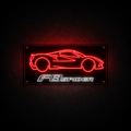 Italian Sports Car LED Neon Sign  43" x 17.5"