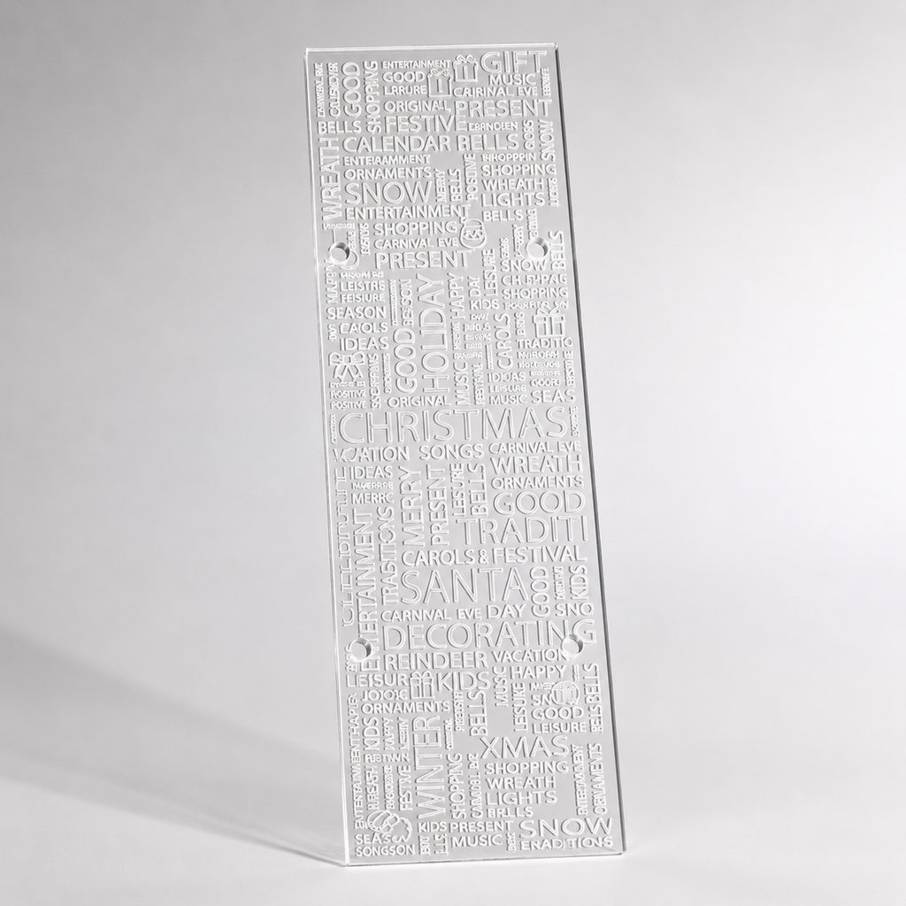 Custom Acrylic Lens for Swappable LED Sign