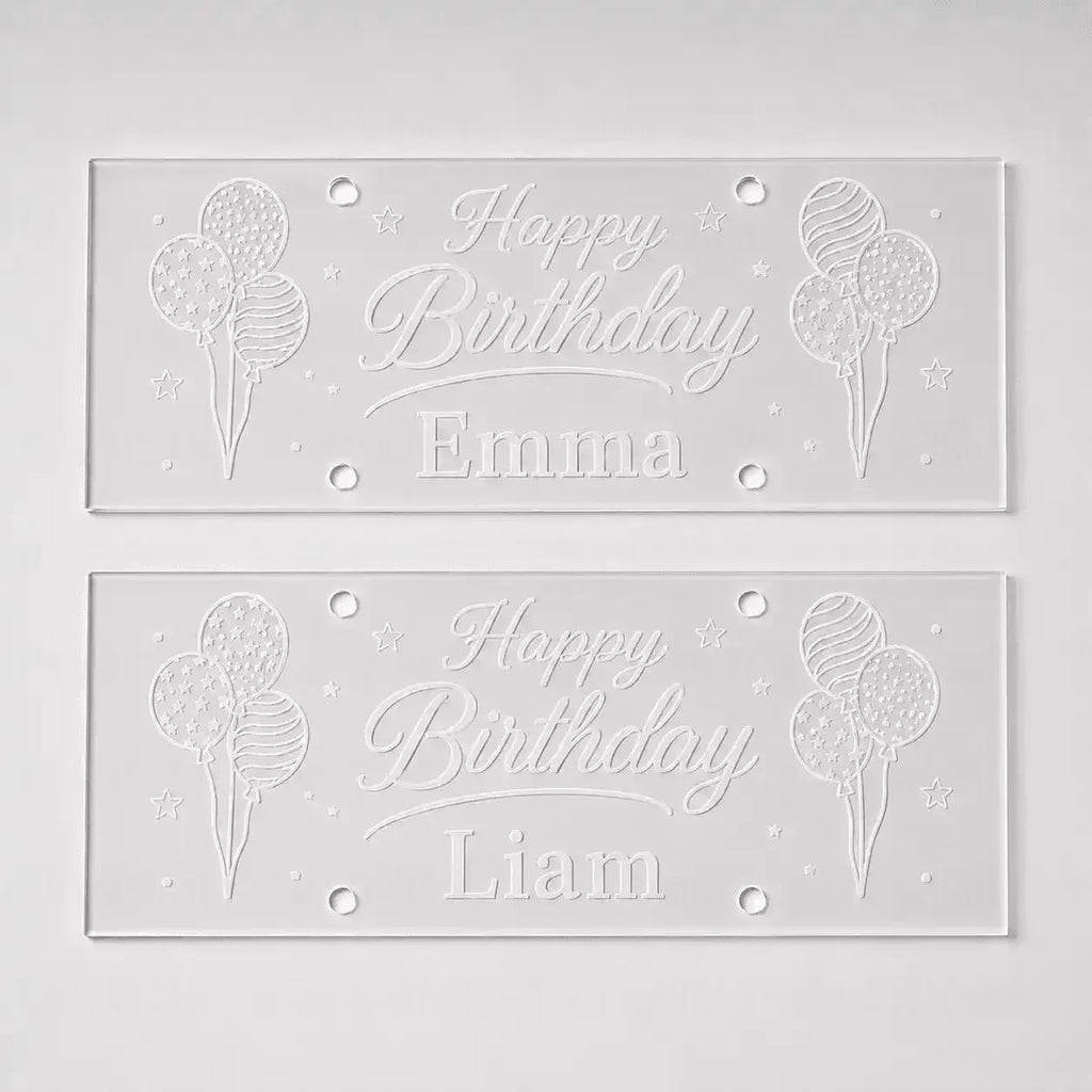 Swappable Acrylic LED Sign – 40" x 10"