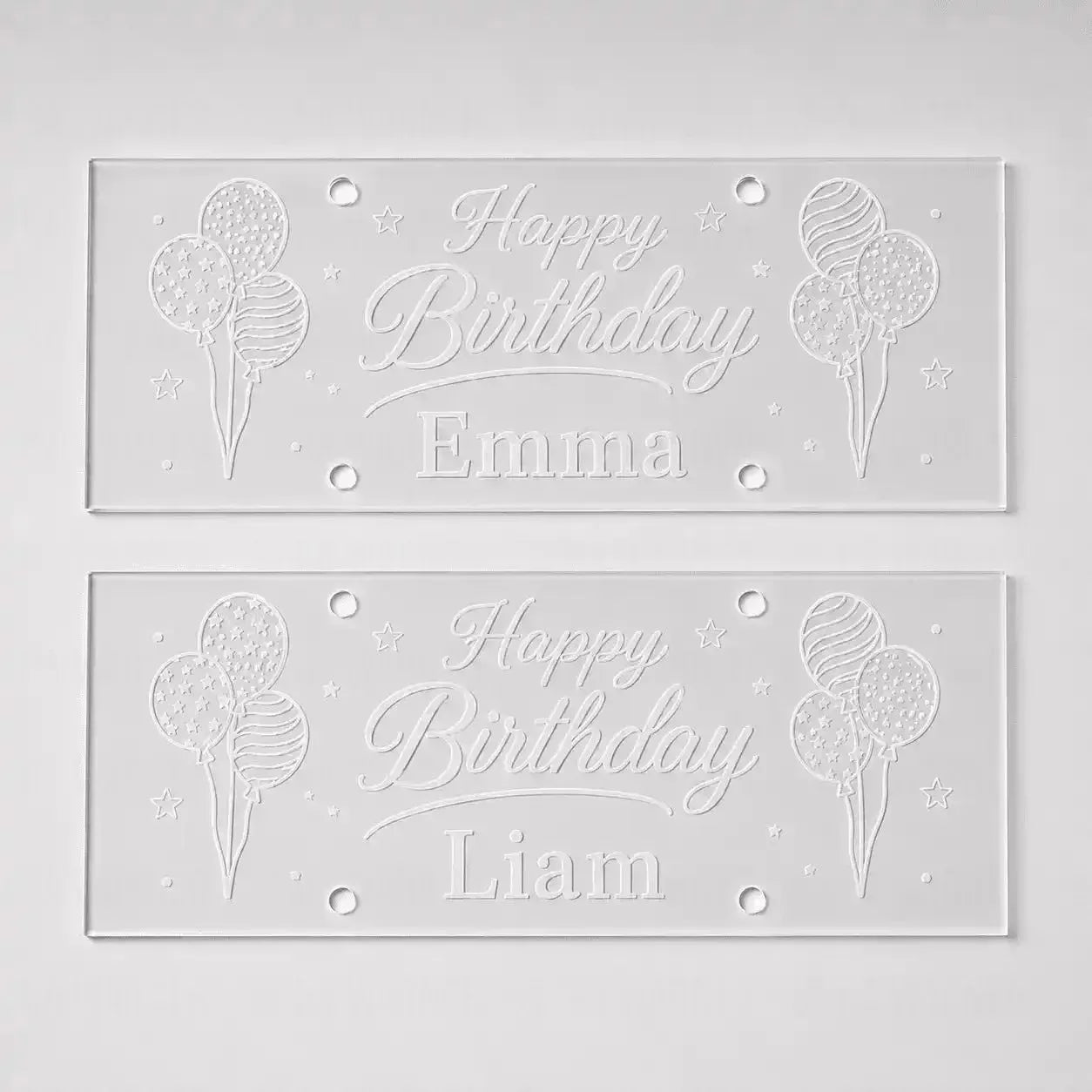 Swappable Acrylic LED Sign – 40" x 10"