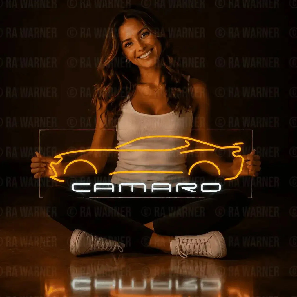 American Muscle LED Neon Sign 34" x 11.5"