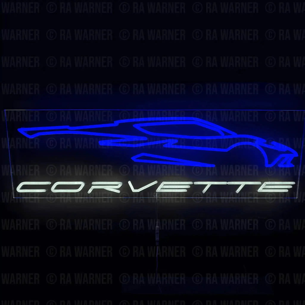 American Mid-Engine, Maximum Obsession LED Neon Sign 35" x 11"